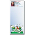 High Quality Notepad! 3 1/2" x 8" Real Estate Image Notepads - 25 Sheets